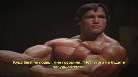 Arnold Schwarzenegger. Motivation at all times