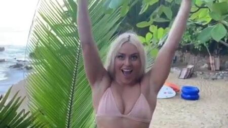 Lindsey Vonn in a bikini