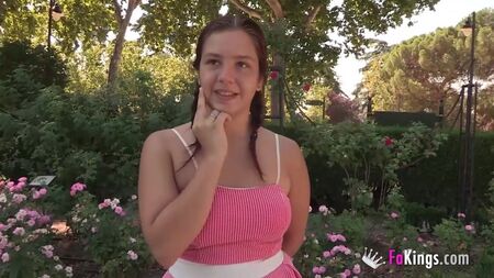 Would you fuck me, a petite teen, in front of Spain?