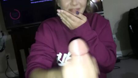Cumshot surprise