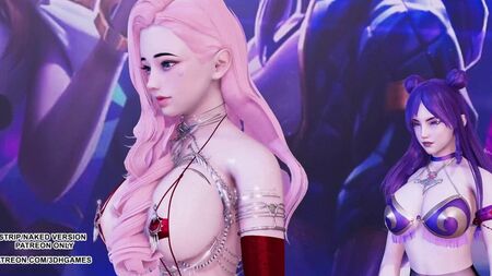HYUNA – Roll deep, Ahri Kaisa Seraphine, League of Legends KDA