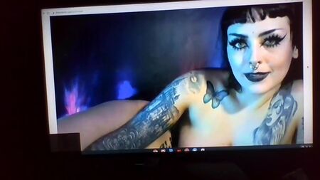 sexy goth stripper
