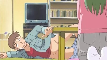 Dirty anime threeway fuck compilation