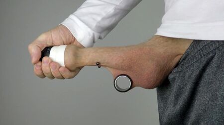 Foreskin stretching