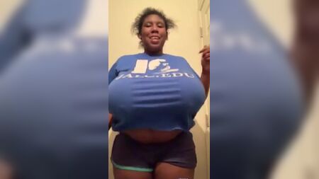 Massive breasted ebony