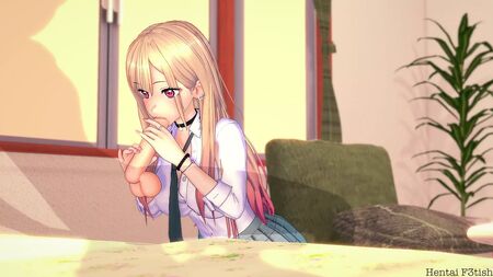 Marin Kitagawa – My Dress-up Darling Hentai Shows some love after work