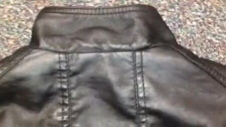 Black Forever 21 Faux Leather Jacket