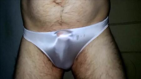 Men and panties is cum
