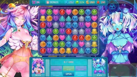 Huniepop 2 Sex with Nymphojinn (Boss Scene)