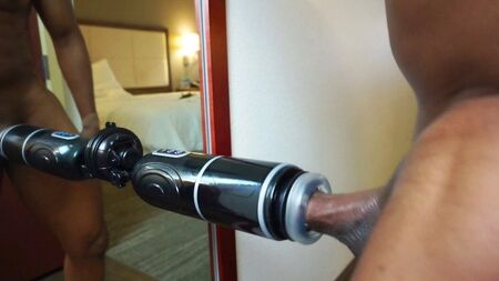 Auto thrusting spinning masturbator from Paloqueth