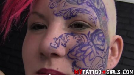 PEANUT FACE TATTOO