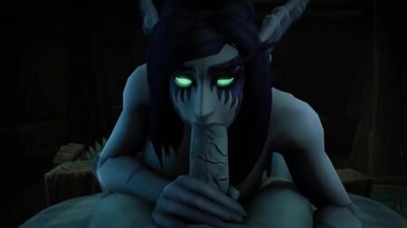 World of Warcraft Undead Bones An Night Elf