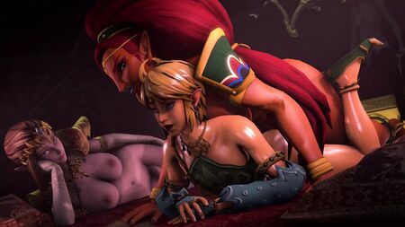 Urbosa Is Cock Milking Link
