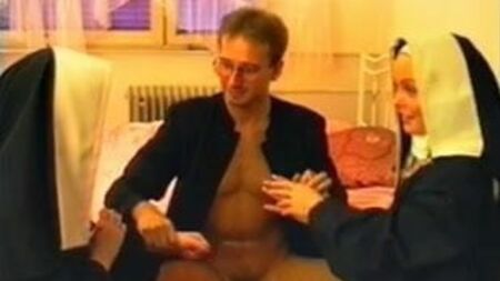 german NUNS.....2 NUNS 1 PRIEST