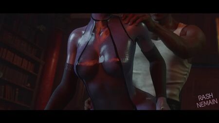(Sound) Liara T'Soni sex [Mass Effect, RashNemain;Porn;Hentai;R34;2K;Blender;порно;хентай]