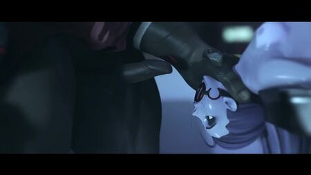 Widowmaker x Doomfist - BDSM; oral sex; minet; blowjob; deepthroat; facefuck; orgasm; cumshot; 3D sex porno hentai; [Overwatch]