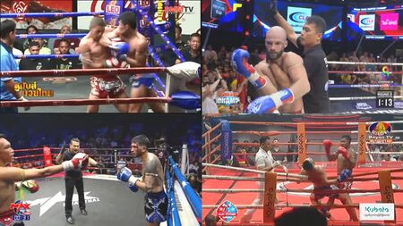 Аццкий Локоть. Rajadamnern, Muay Thai Super Champ, Max Muay Thai, Kun Khmer