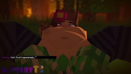 JENNY X CREEPER (MINECRAFT 18+ SEX) (ORIGINAL) SLIPPERYT